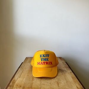 NEW “EXIT THE MATRIX" Trucker Hat
